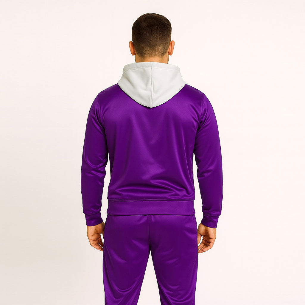 Tracksuit Polyester Paars