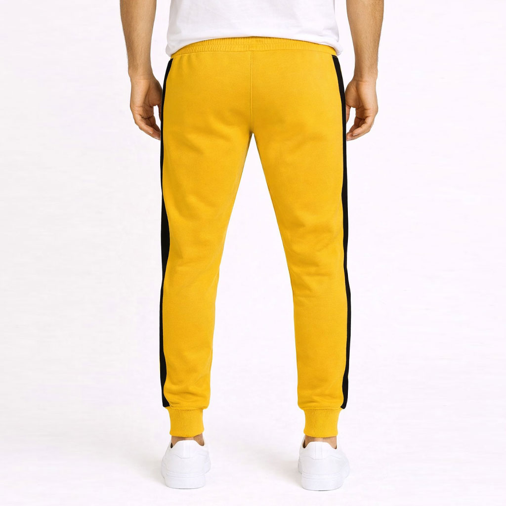 Trainingsbroek Stripe - Geel/Zwart