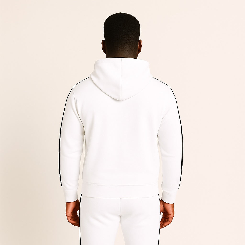 Tracksuit Stripe Wit/Zwart