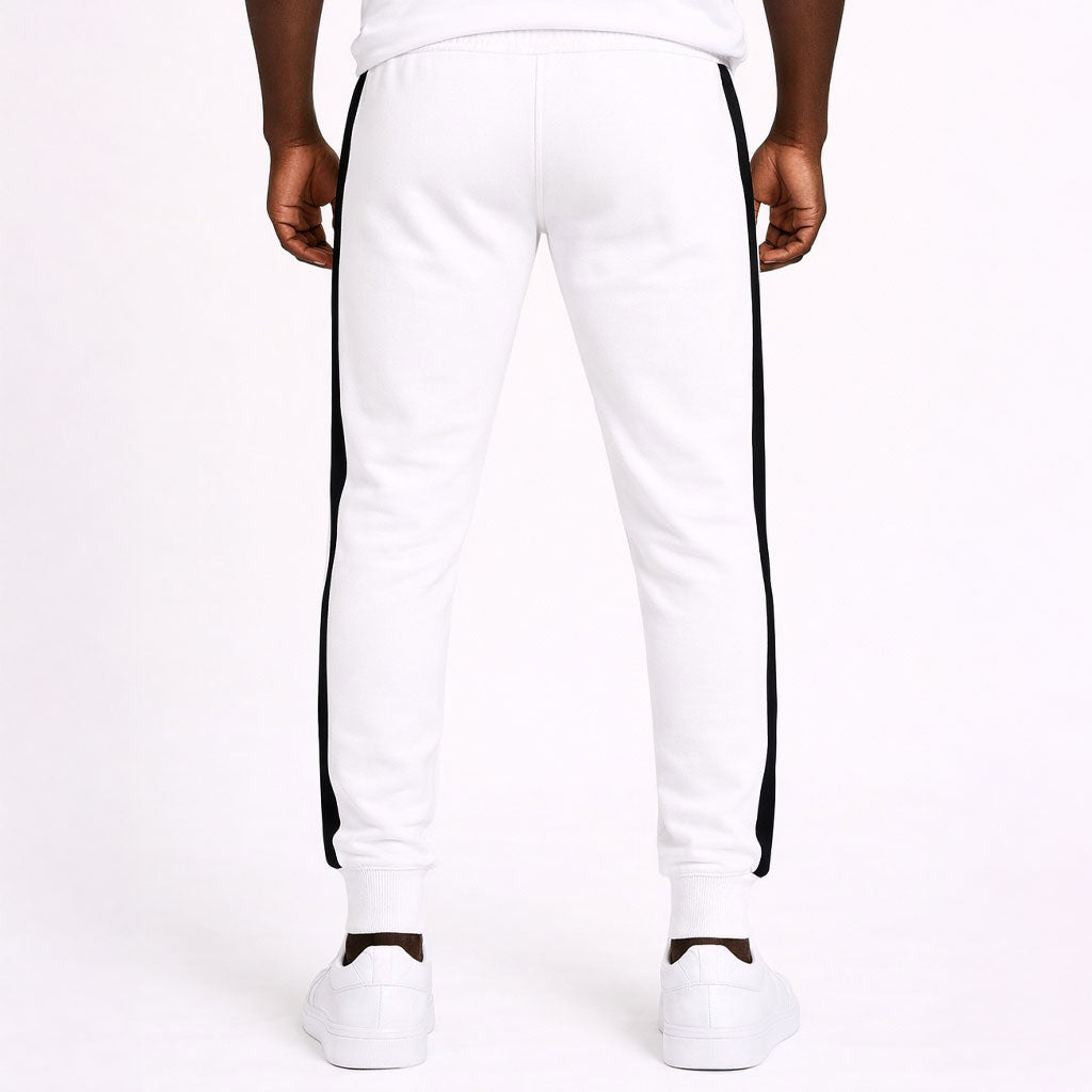 Trainingsbroek Stripe - Wit/Zwart