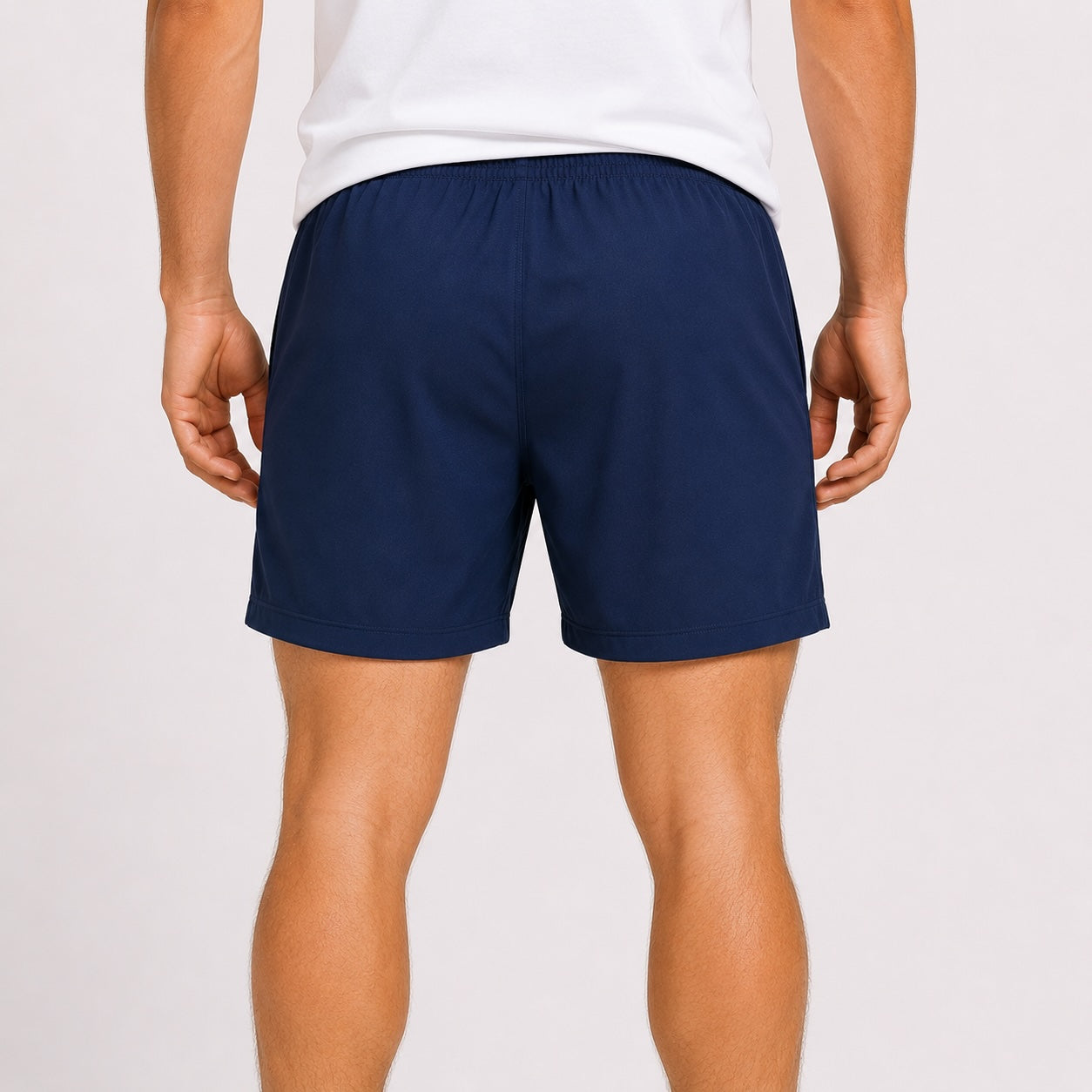 S-WIN Navy Blue Performance Shorts