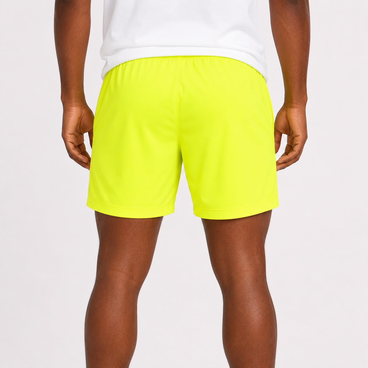 S-WIN Fluor Yellow Performance Shorts