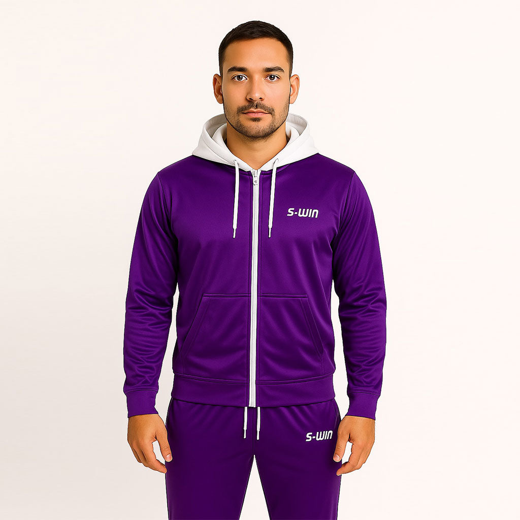 Tracksuit Polyester Paars