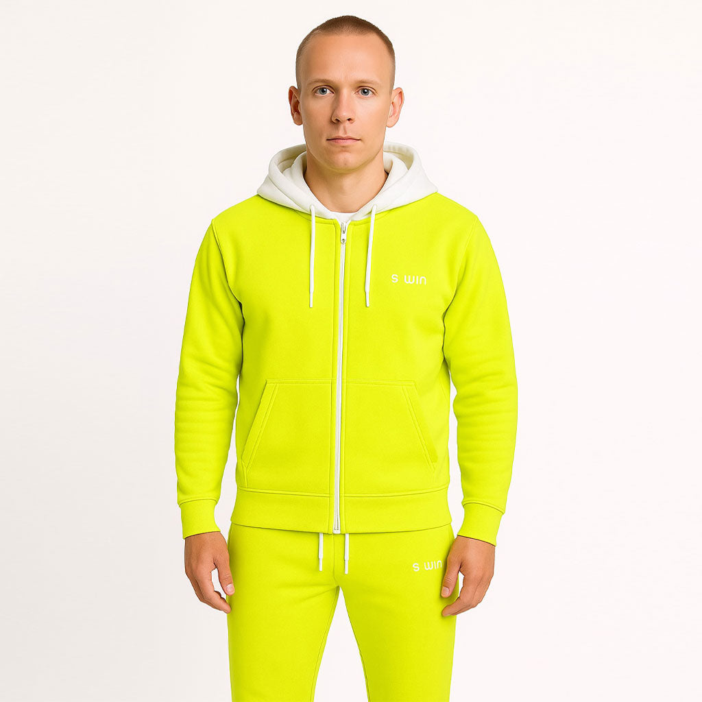 Tracksuit Fleece Geel