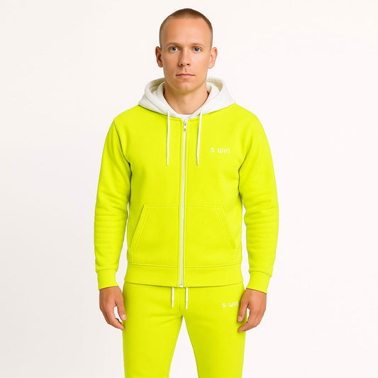 Tracksuit Fleece Geel