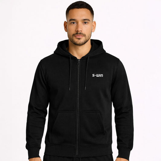 Trainingsjas Stripe - Zwart/Zwart