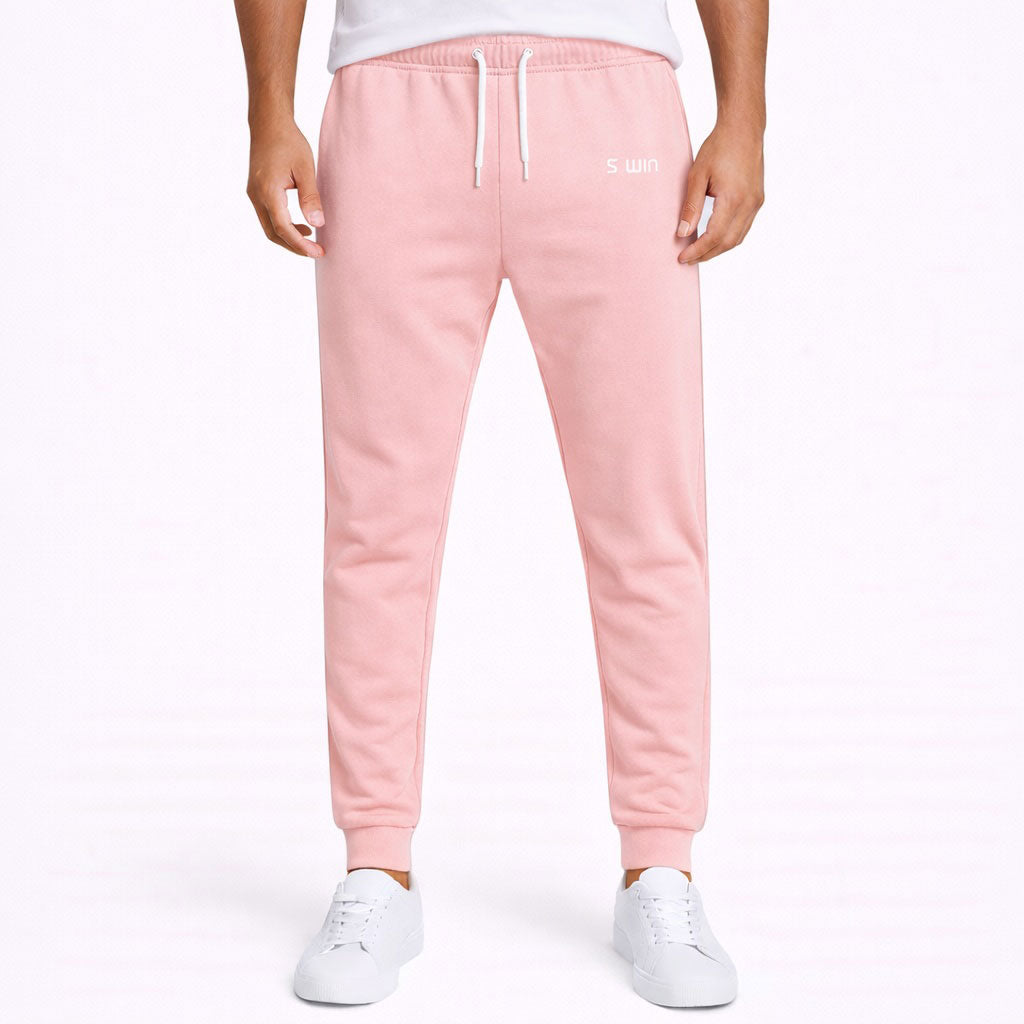 Trainingsbroek Fleece WHITE LOGO - Babyroze