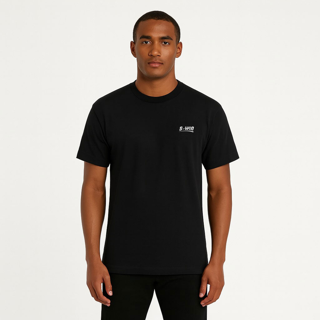 T-shirt S-WIN - Zwart