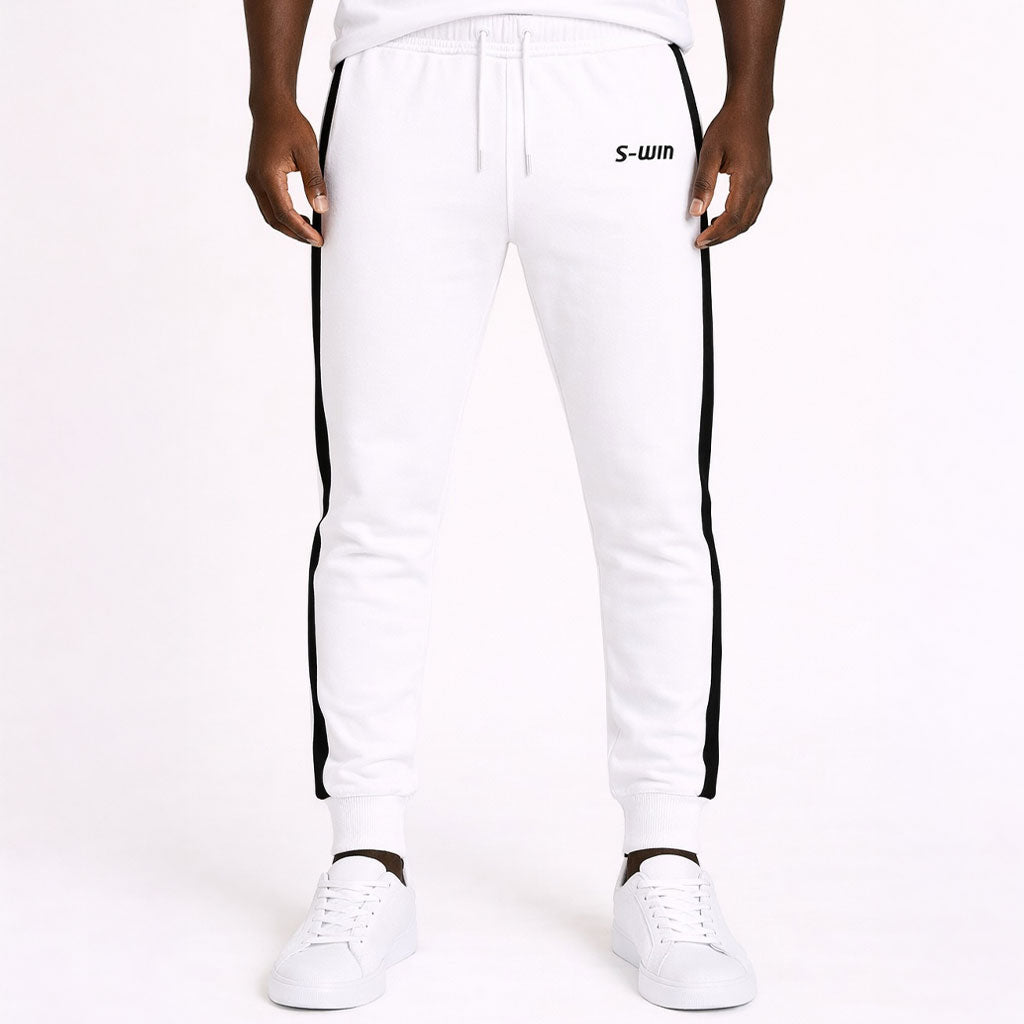 Trainingsbroek Stripe - Wit/Zwart