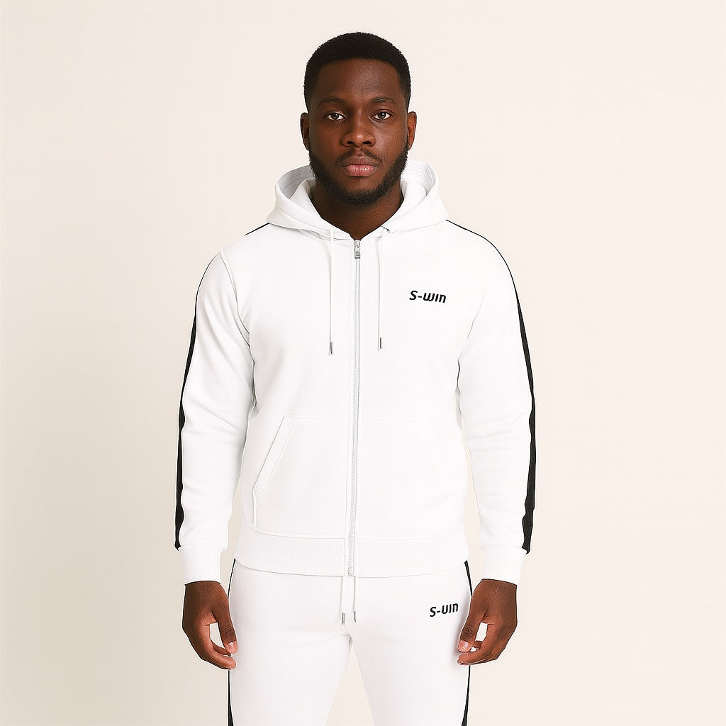Tracksuit Stripe Wit/Zwart